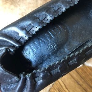 Very Worn Chanel Ballet Flats